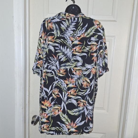 George button down bold print men's shirt size XL - Picture 2 of 5